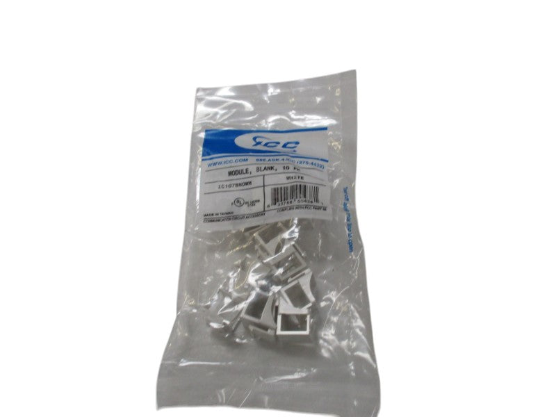 ICC IC107BNOWH (PKG. OF 10)  NSMP