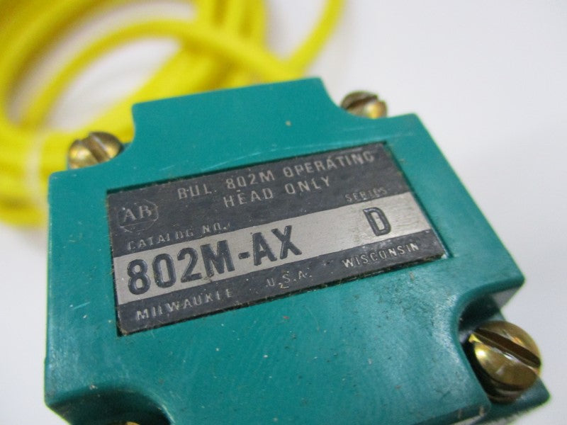 INDUSTRIAL SPARE PART 802M-AY16 SER. D UNMP