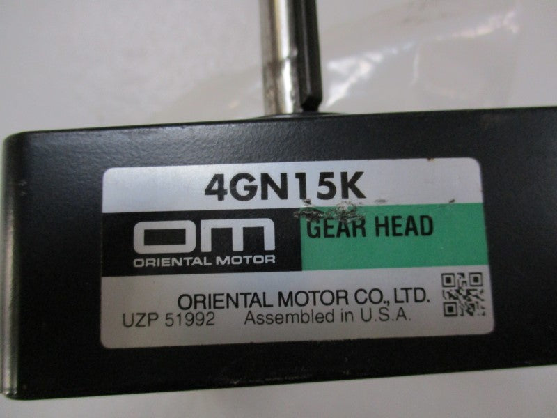 ORIENTAL MOTOR 4GN15K  UNMP
