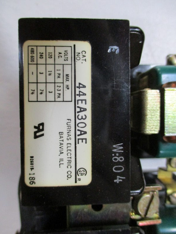 FURNAS 44EA30AE 120VAC  UNMP