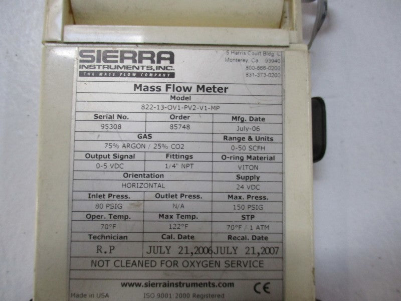 SIERRA 822-13-OVI-PV2-V1-MP  UNMP