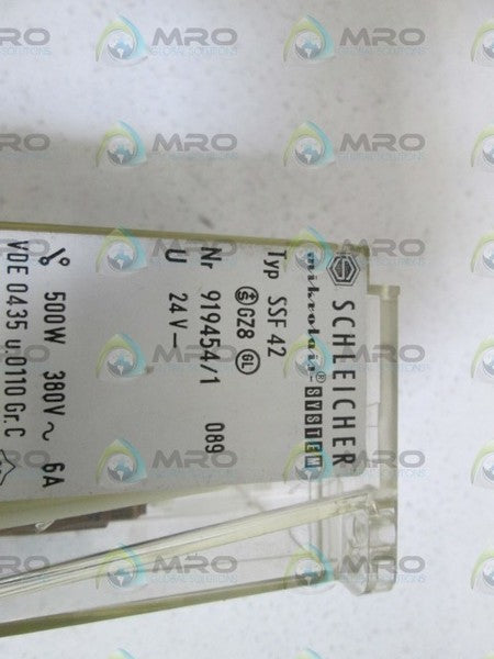 SCHLEICHER RELAY SSF 42 UNMP