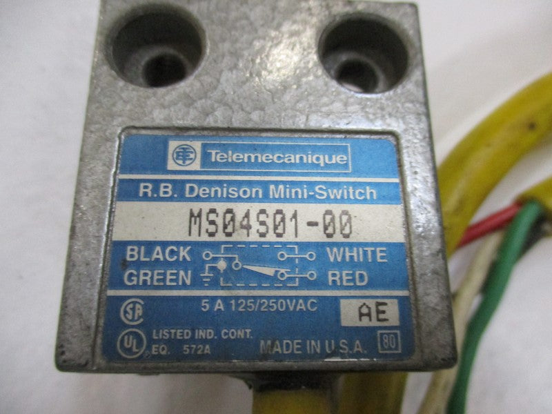 TELEMECANIQUE MS04S01-00 (AS PICTURED)  UNMP