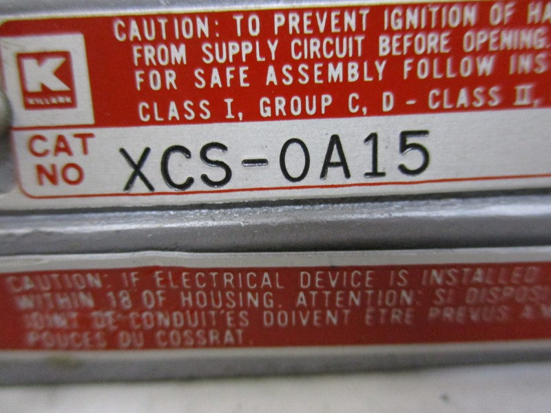 KILLARK XCS-0A15  UNMP