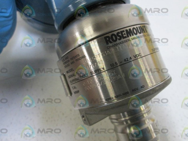 ROSEMOUNT TRANSMITTER 3051S2TG3A2E11A1AB4M5 NSNP