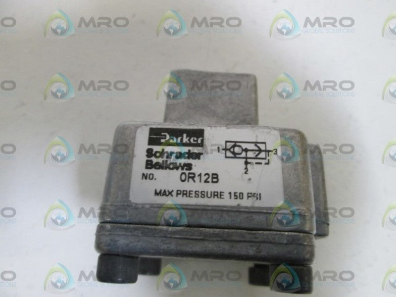 PARKER 0R12B QUICK EXHAUST VALVE 1/8" NSNP