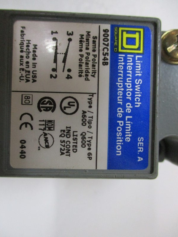 SQUARE D 9007-C54B  UNMP