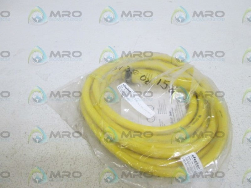IFM EFECTOR MINI/2-AC-X/X-S0L-PVC-4M/W CABLE CONNECTOR NSMP