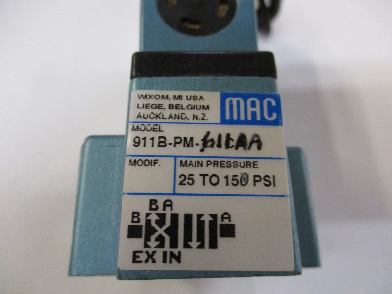 MAC 911B-PM-611CAA  UNMP