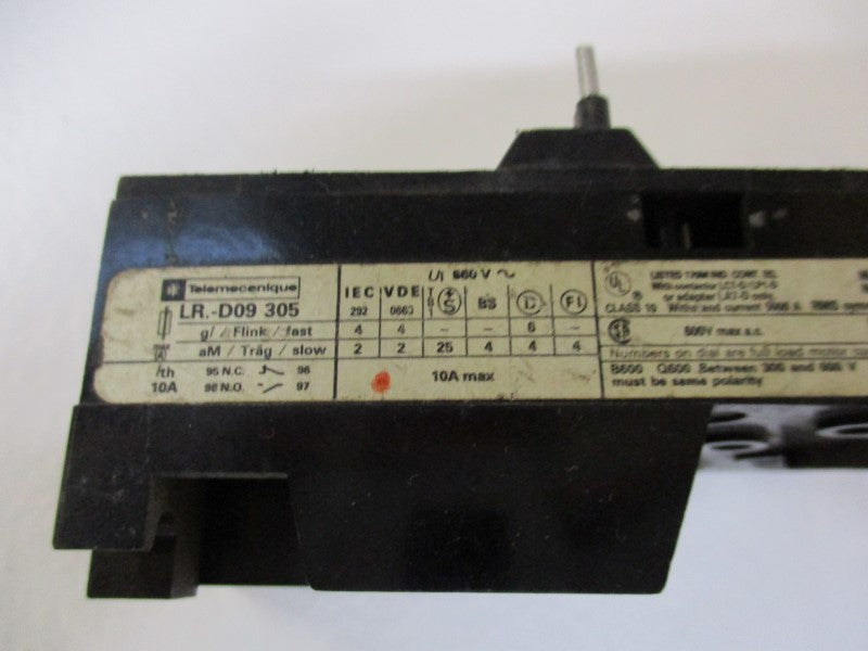 TELEMECANIQUE LR3-D09305  UNMP