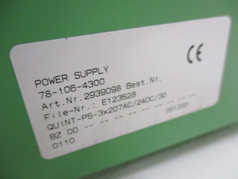 PHOENIX CONTACT QUINTPS-3x207AC/24DC/30  UNMP