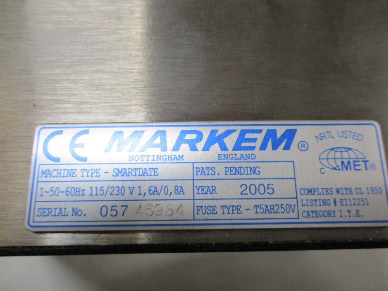 MARKEM SMARTDATE  UNMP