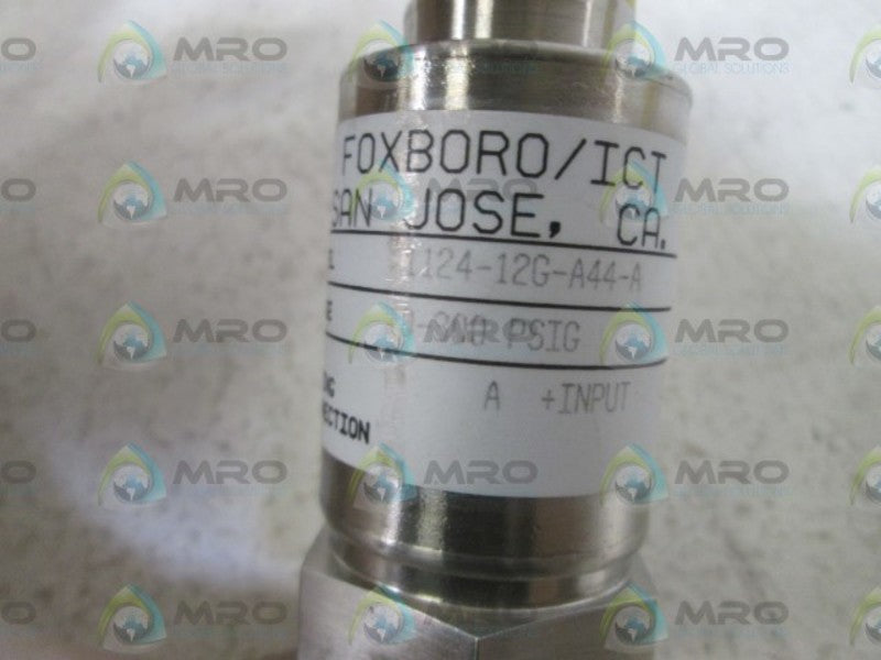 FOXBORO/ICT PRESSURE TRANSDUCER 0-300 PSIG 1124-12G-A44-A  NSNP