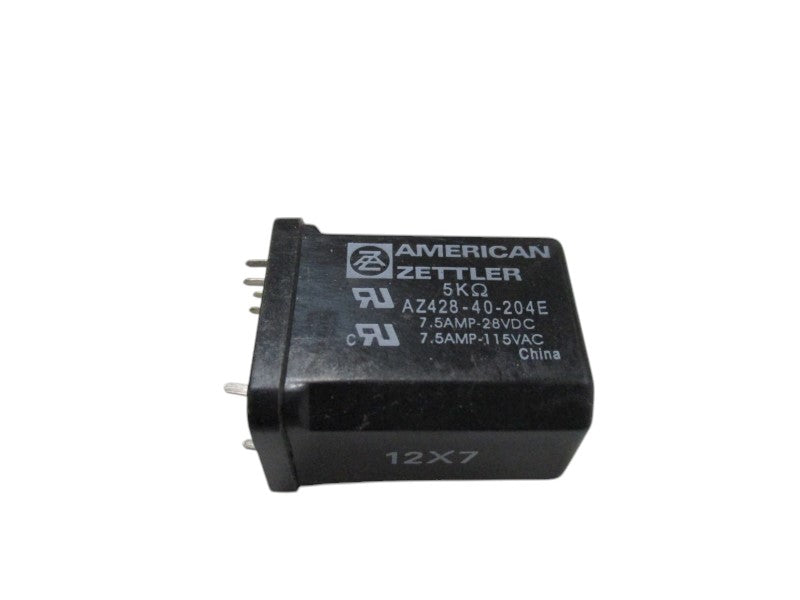 AMERICAN ZETTLER AZ428-40-204E RELAY 28VDC 7.5A  UNMP