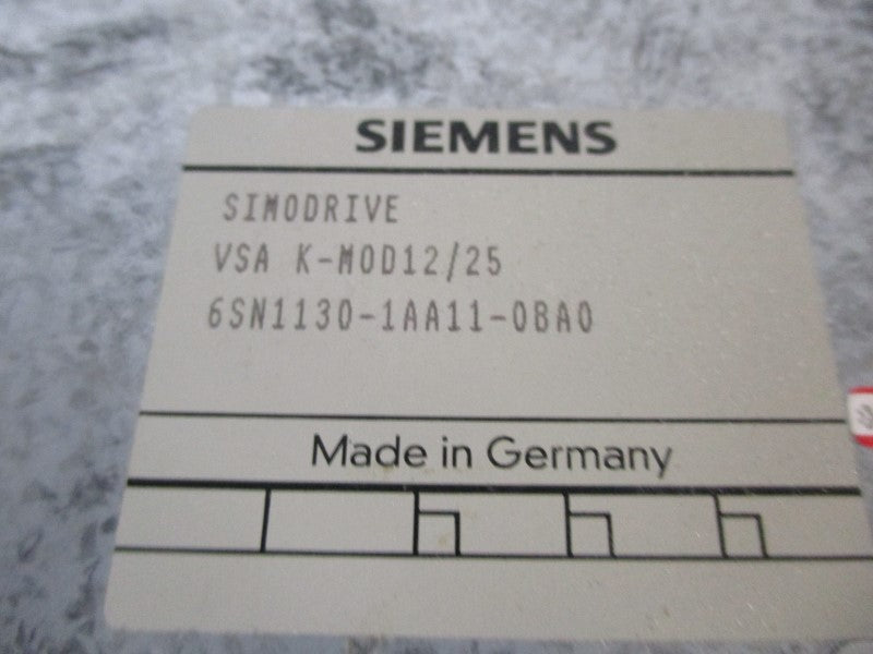 SIEMENS 6SN1130-1AA11-0BA0  UNMP