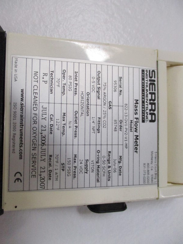 SIERRA 822-13-OVI-PV2-V1-MP  NSMP