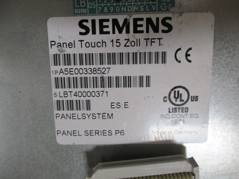 SIEMENS A5E00338527 6AV76714AA010AA0 (AS PICTURED)  UNMP