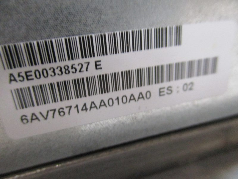 SIEMENS A5E00338527 6AV76714AA010AA0 (AS PICTURED)  UNMP