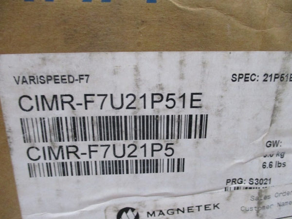 YASKAWA CIMR-F7U21P5  NSMP