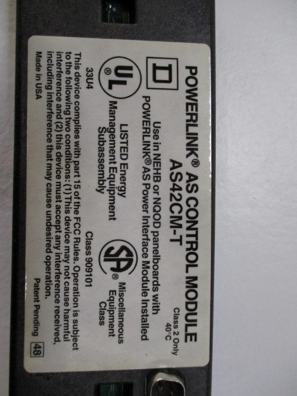 SQUARE D AS42CM-T  NSNP