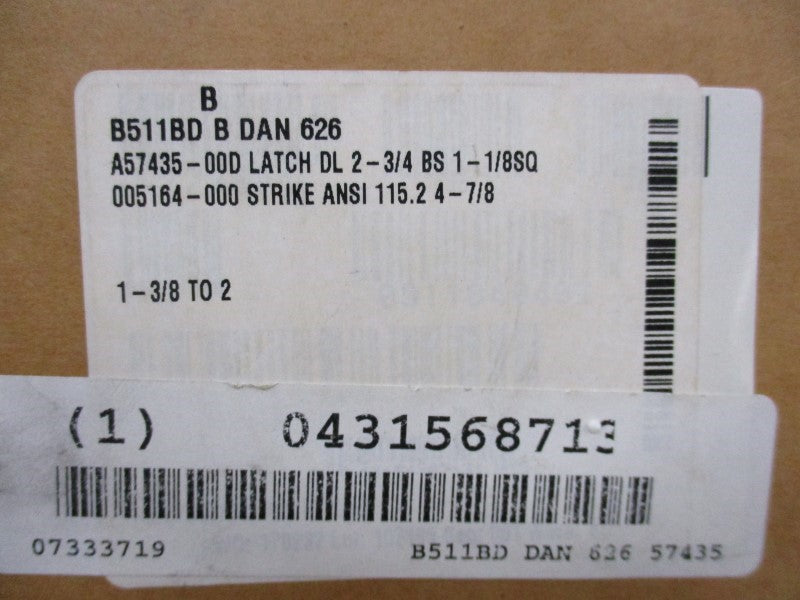 FALCON B511BD B DDAN 626 (AS PICTURED)  UNMP