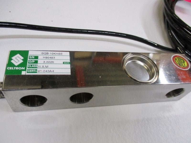 CELTRON SQB-10KHSS O/P:3.0025mv/v  NSMP