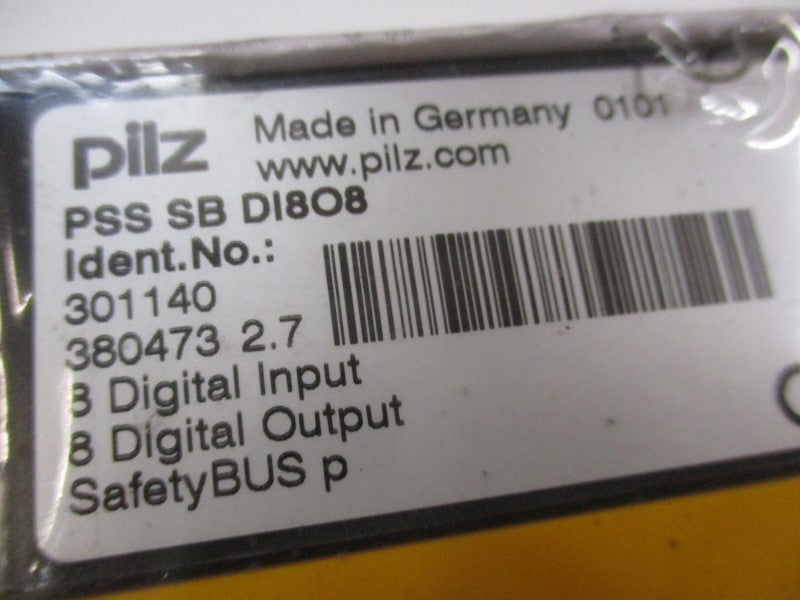 PILZ PSSSBDI8O8  NSMP