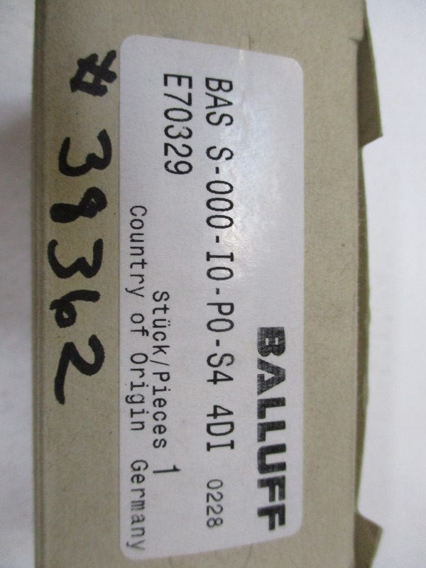 BALUFF BASS-000-I0-P0-S4  NSMP