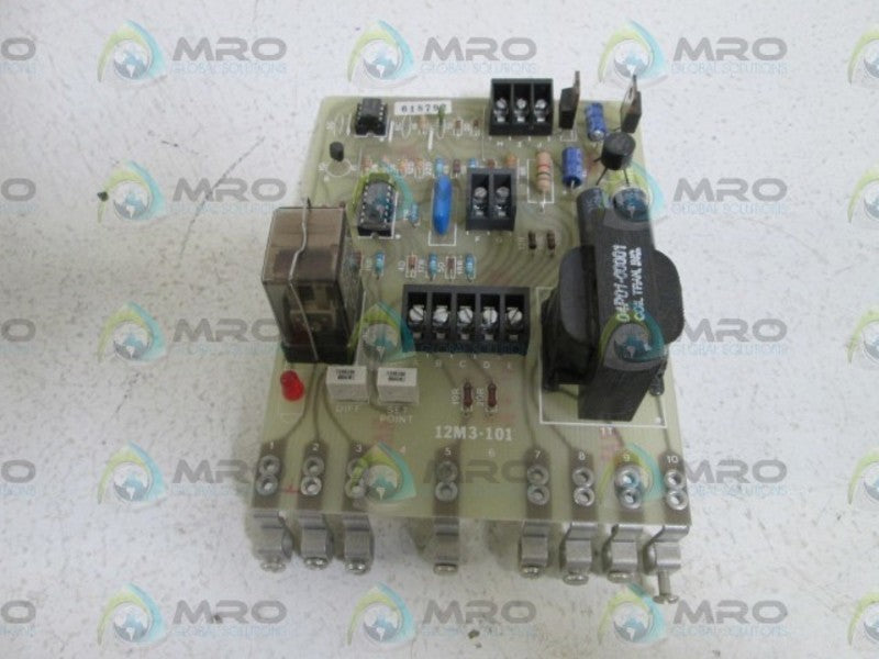 FENNER INDUSTRIAL CONTROLS VOLTAGE SENSITIVE RELAY 12M03-00101  NSMP
