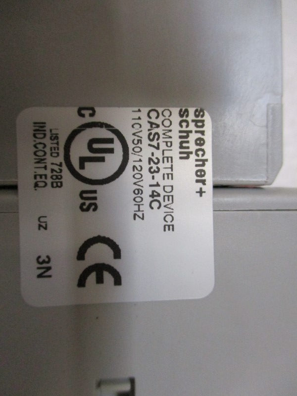SPRECHER  + SCHUH CAS7-23-14C 110/120V  NSMP