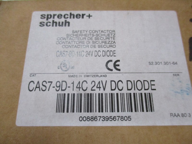 SPRECHER + SCHUH CAS7-9D-14C 24VDC  NSMP