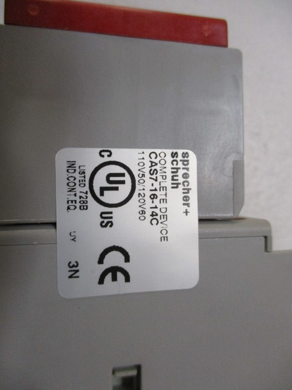 SPRECHER + SCHUH CAS7-16-14C 110/120V  NSMP
