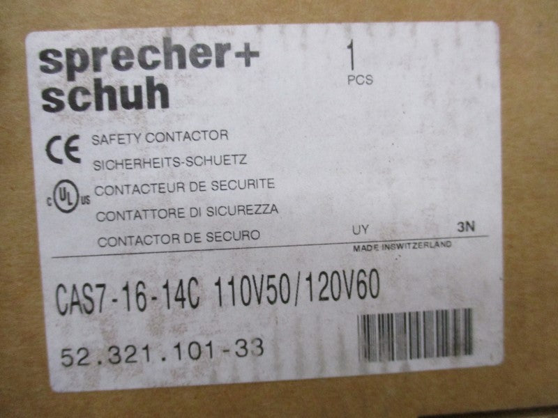 SPRECHER + SCHUH CAS7-16-14C 110/120V  NSMP