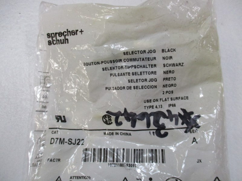 SPRECHER + SCHUH D7M-SJ22  NSMP