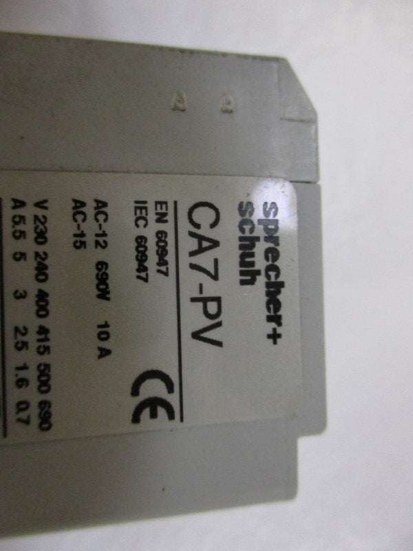 SPRECHER+SCHUH CA7-PV-02  NSMP