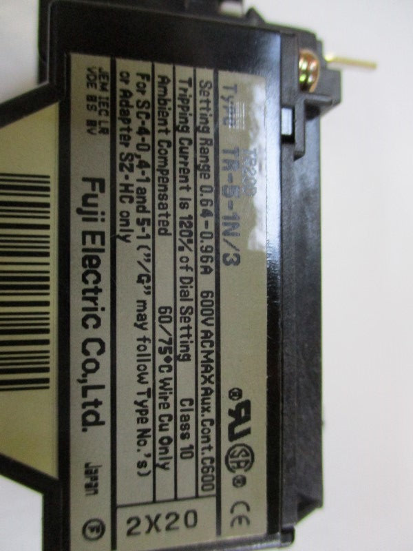 FUJI ELECTRIC TR-5-1N/30-0.64-0.96A  NSMP