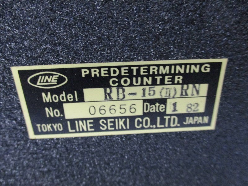LINE SEIKI RB-15(II)RN  UNMP