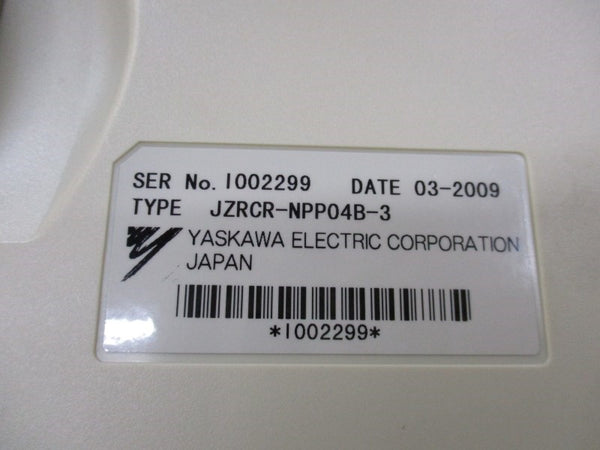 YASKAWA JZRCR-NPP04B-3  NSNP