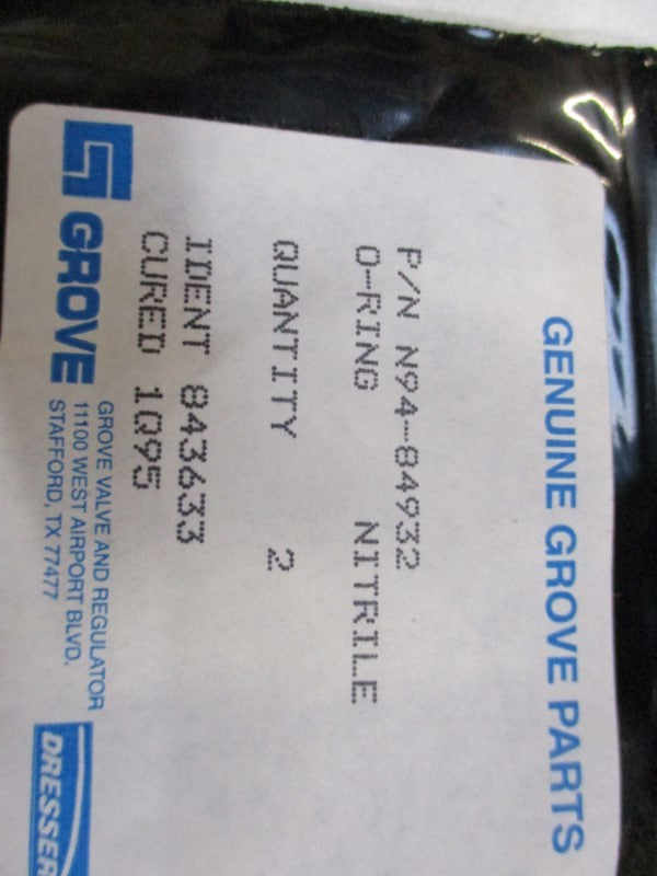 GROVE N94-94932 (PKG OF 2)  NSMP