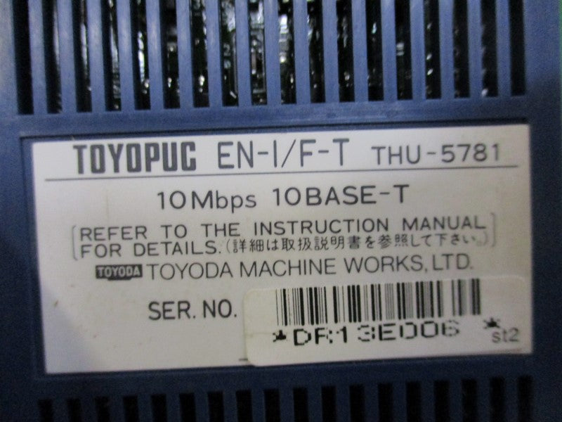 TOYOPUC  THU-5781 EN-I/F-T  UNMP