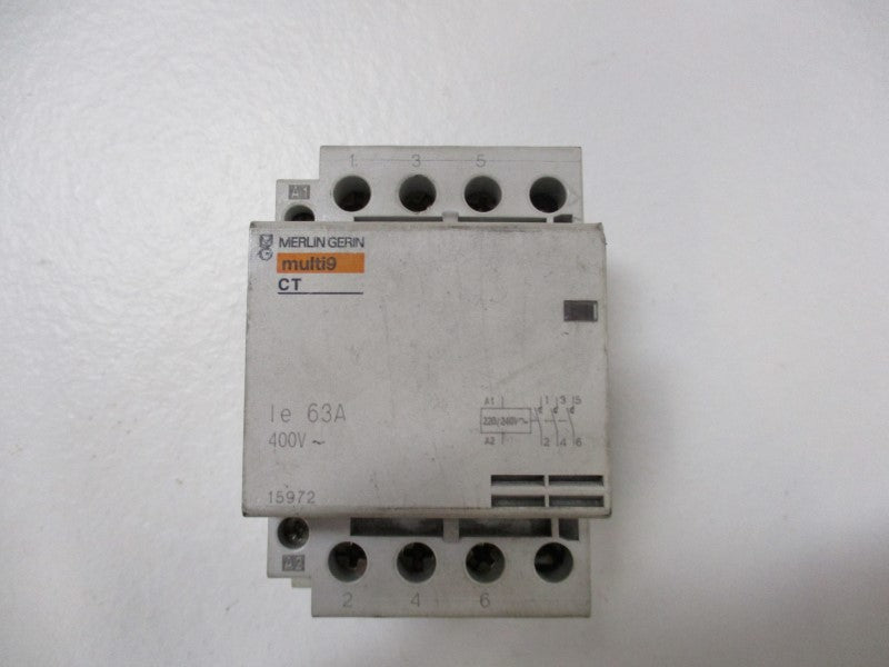 MERLIN GERIN 15972 63A 400V  UNMP