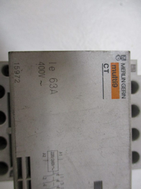 MERLIN GERIN 15972 63A 400V  UNMP