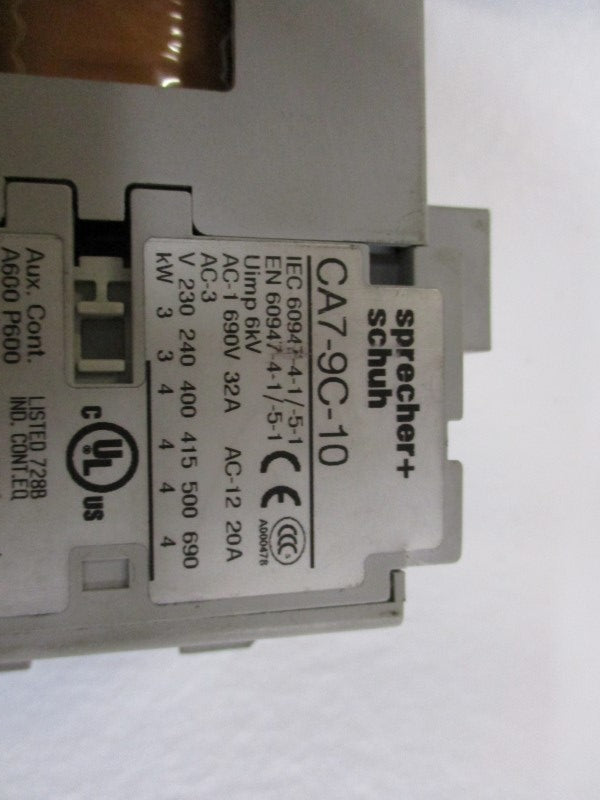 SPRECHER+SCHUH CA7-9C-10 24VDC  UNMP