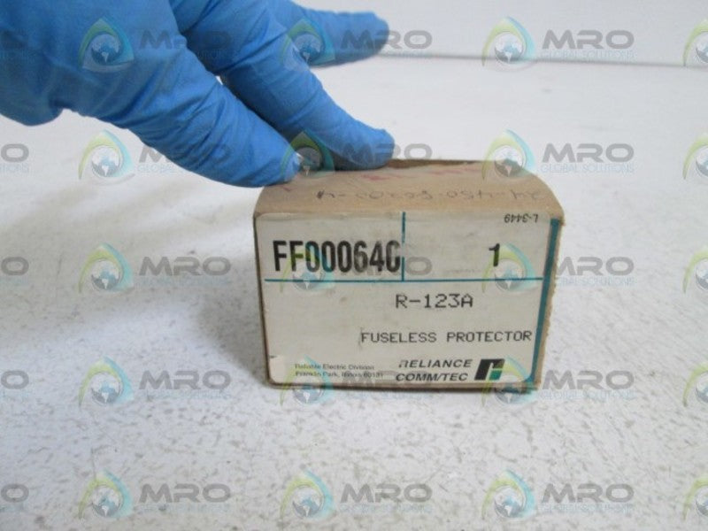 RELIANCE ELECTRIC FUSELESS PROTECTOR R-123A NSMP