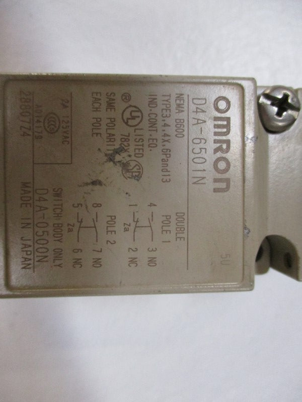 OMRON D4A-6501N  UNMP