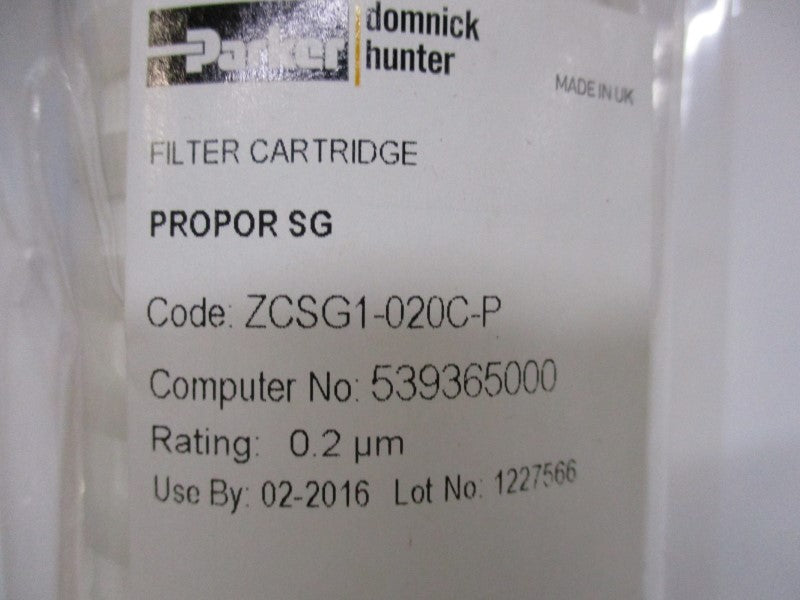 PARKER ZCSG1-020C-P  NSMP
