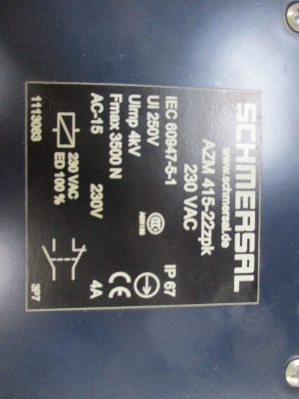 SCHMERSAL AZM415-22ZPK  NSNP