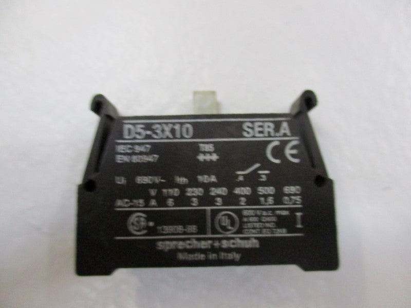 SPRECHER+SCHUH D5-3X10  UNMP