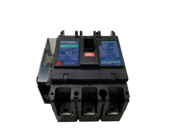 MTISUBISHI NF100-CW CIRCUIT BREAKER 60A 220VAC  UNMP