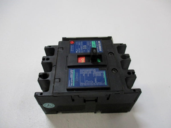 MTISUBISHI NF100-CW CIRCUIT BREAKER 60A 220VAC  UNMP